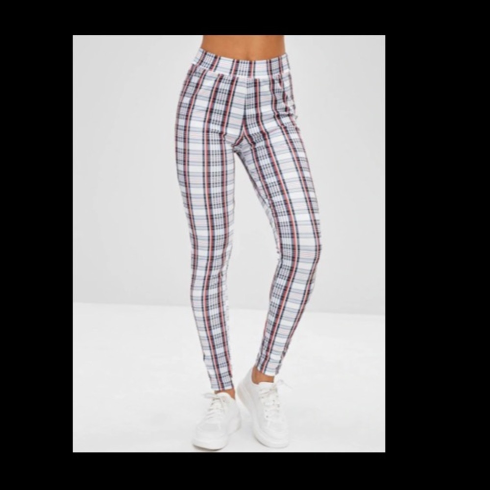 Plaid pants